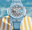 夏日天空的礼赞——精仿宇舶表全新BIG BANG UNICO天蓝色腕表，让你感受清爽与激情！